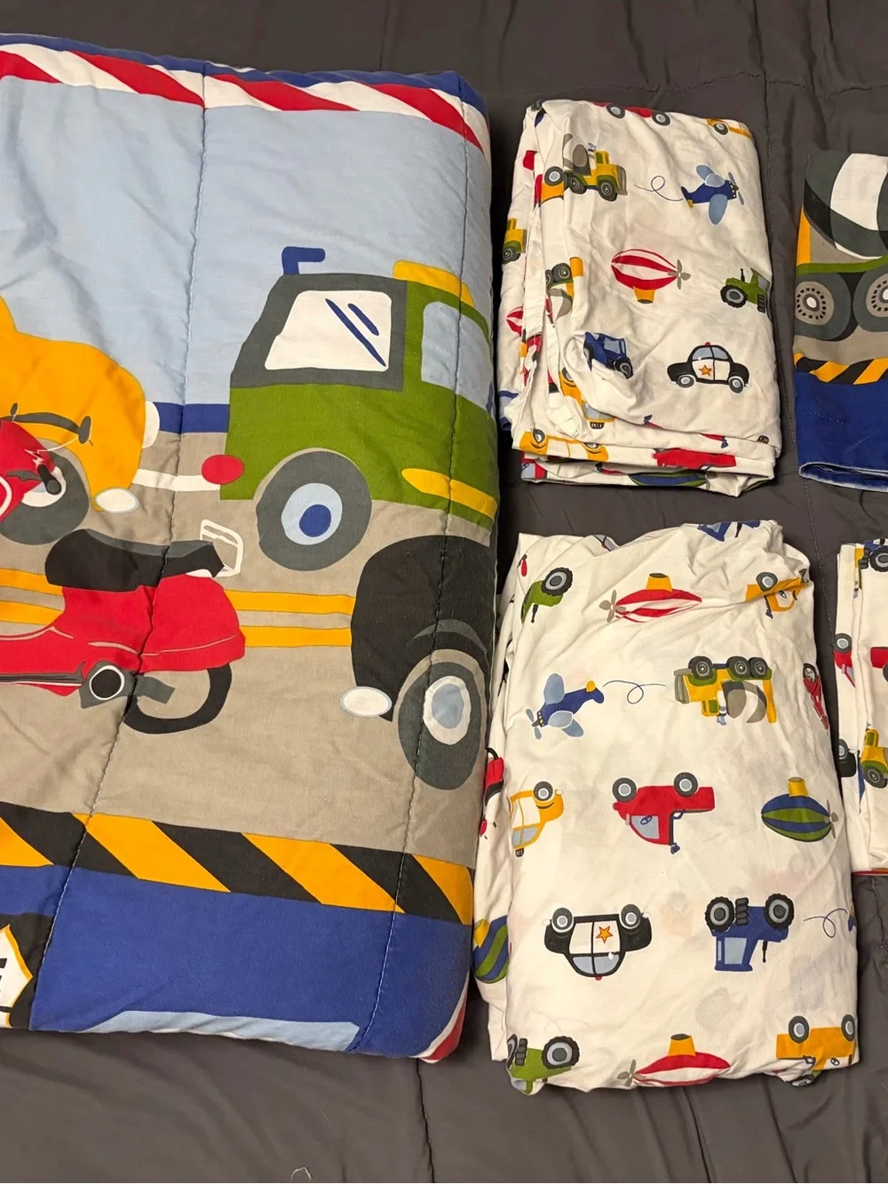 Twin Boys Vehicles Bedding From Dream Factory